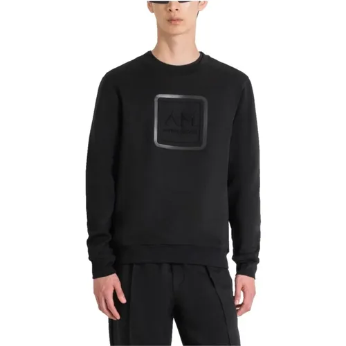 Minimalist Logo Sweatshirt , Herren, Größe: XL - Antony Morato - Modalova