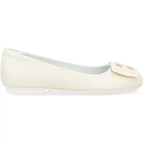 Stilvolle Ballerina Flats , Damen, Größe: 36 EU - Hogan - Modalova