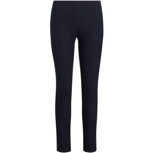 Blaue Skinny Fit Knöchellange Hose , Damen, Größe: 3XL - Ralph Lauren - Modalova