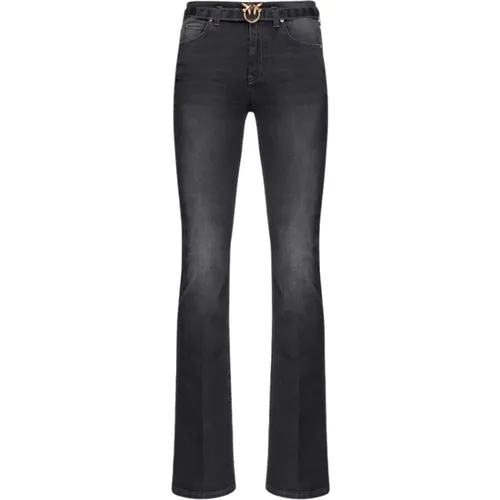 Boot-cut Jeans , Damen, Größe: W27 - pinko - Modalova