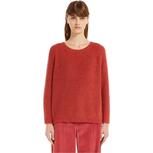 Mohair Knit Sweater , female, Sizes: XS - Max Mara Weekend - Modalova