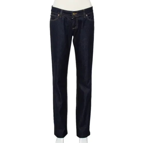 Pre-owned Denim jeans , female, Sizes: S - Gucci Vintage - Modalova