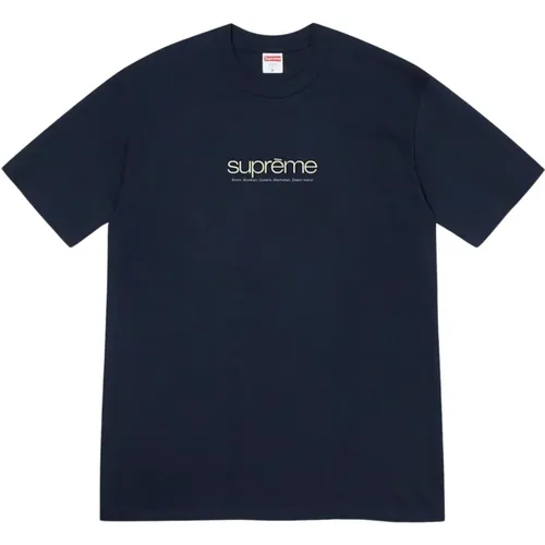 NYC Bezirke Klassik Tee Navy - Supreme - Modalova