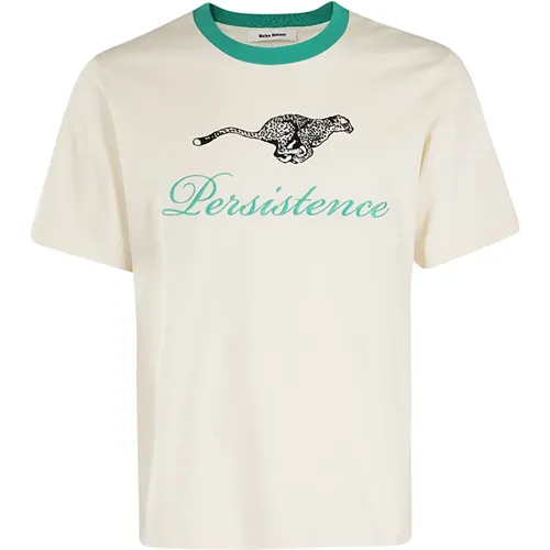 Stylisches Resilience T-Shirt , Herren, Größe: M - Wales Bonner - Modalova