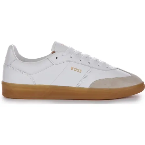 Gum Tennis Shoes Men , male, Sizes: 10 UK, 12 UK, 7 UK, 8 UK, 11 UK, 9 UK - Boss - Modalova