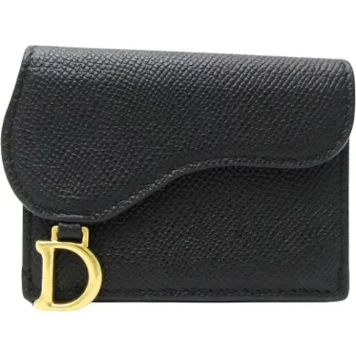 Pre-owned Leather wallets , female, Sizes: ONE SIZE - Dior Vintage - Modalova