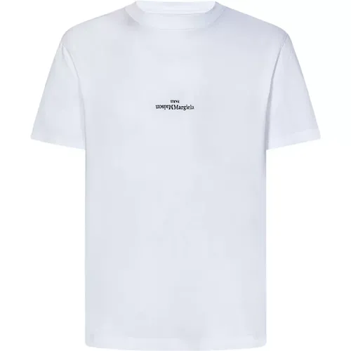 T-shirts and Polos , male, Sizes: L, M - Maison Margiela - Modalova