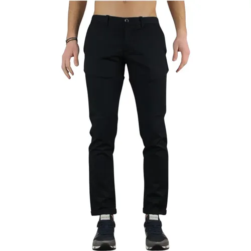 Schmale Chino Hose , Herren, Größe: XS - Nine In The Morning - Modalova