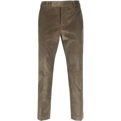 Velvet Slim Fit Pants , male, Sizes: 2XL, L, XL, M - PT Torino - Modalova