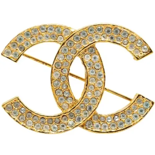 Pre-owned Metal brooches , female, Sizes: ONE SIZE - Chanel Vintage - Modalova