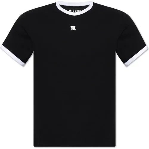 T-Shirt mit Logo , Herren, Größe: L - MISBHV - Modalova