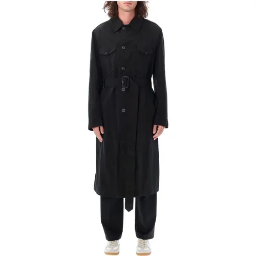 Reversible Trench Coat , male, Sizes: L - Maison Margiela - Modalova