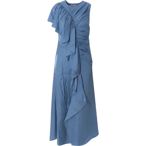 Draped Long Dress , female, Sizes: 2XS, XS - Ulla Johnson - Modalova