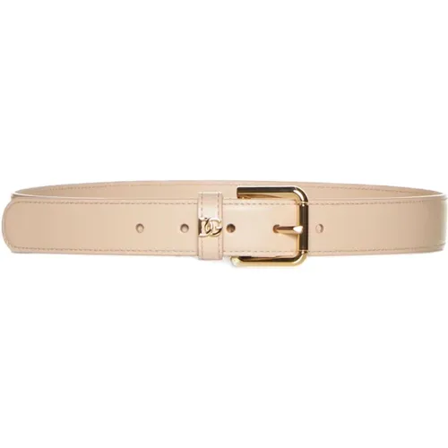 Stylish Belts with Logata 3 , female, Sizes: 80 CM, 100 CM, 90 CM, 95 CM, 85 CM - Dolce & Gabbana - Modalova