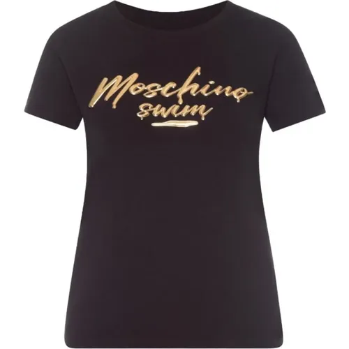 T-Shirt , Herren, Größe: S - Moschino - Modalova
