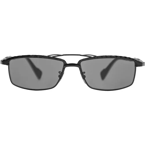 Rectangular Sunglasses - Matte , male, Sizes: ONE SIZE - Kuboraum - Modalova