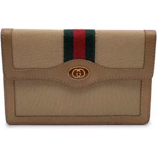 Pre-owned Canvas wallets , female, Sizes: ONE SIZE - Gucci Vintage - Modalova