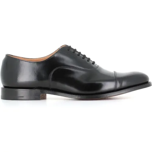 Oxford Flat Shoes , male, Sizes: 9 UK, 7 1/2 UK, 8 1/2 UK, 10 UK, 9 1/2 UK, 8 UK, 7 UK - Church's - Modalova