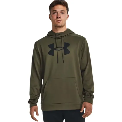 Fleece Big Logo Hoodie , Herren, Größe: M - Under Armour - Modalova