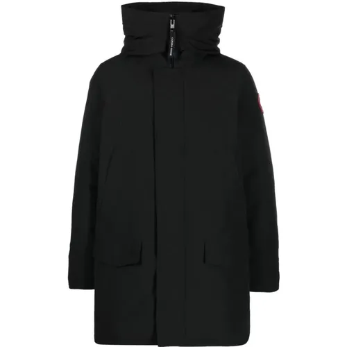 Streamlined Langford Parka Coat with Added Features , male, Sizes: L - Canada Goose - Modalova