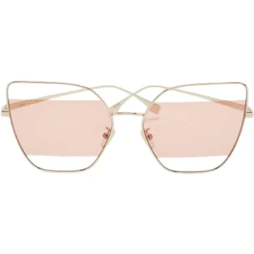 Pre-owned Metal sunglasses , female, Sizes: ONE SIZE - Fendi Vintage - Modalova