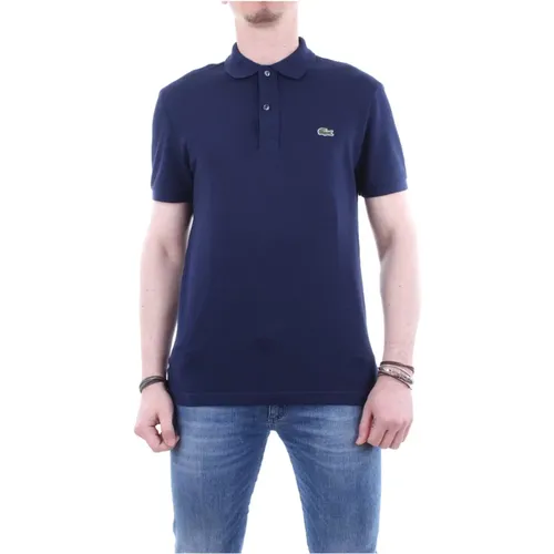 Herren Polo-Shirt mit kurzen Ärmeln , Herren, Größe: XL - Lacoste - Modalova