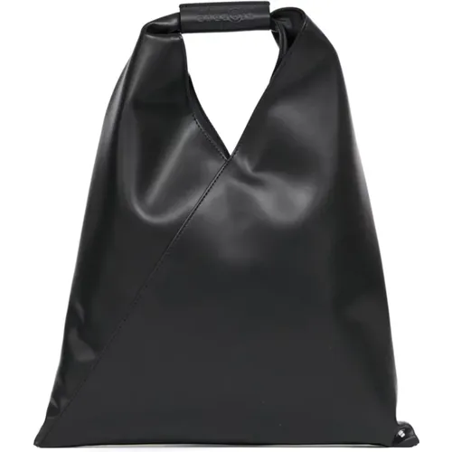 Japanese Handbag Leather , female, Sizes: ONE SIZE - MM6 Maison Margiela - Modalova