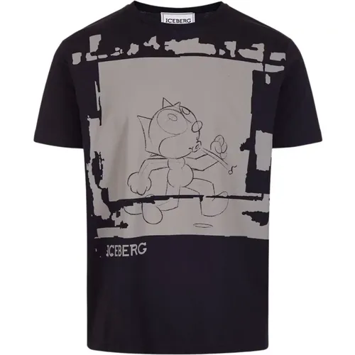 T-Shirt mit Cartoon-Grafik Iceberg - Iceberg - Modalova