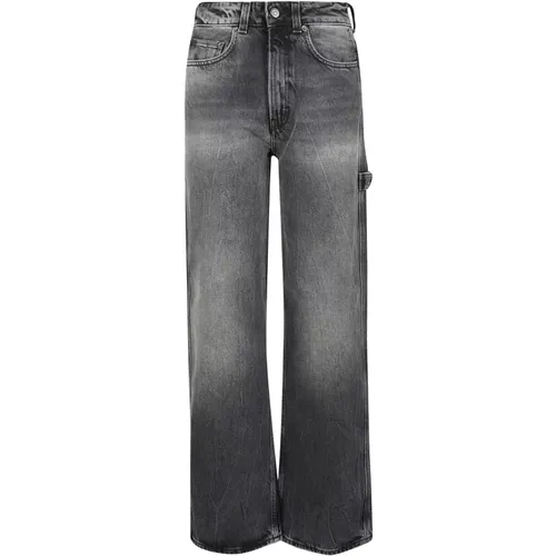 Schwarze Spider Style Damen Jeans - Haikure - Modalova