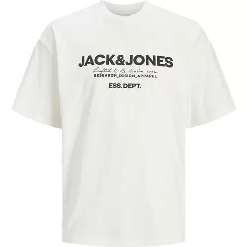 T-Shirt , Herren, Größe: M - jack & jones - Modalova