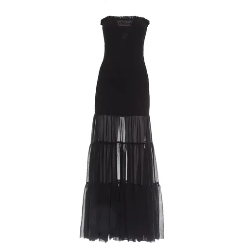 Schwarzes Kleid Ss24 Damenbekleidung , Damen, Größe: M - Rotate Birger Christensen - Modalova