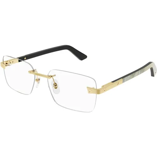 Metallische optische Brille für Männer - Cartier - Modalova