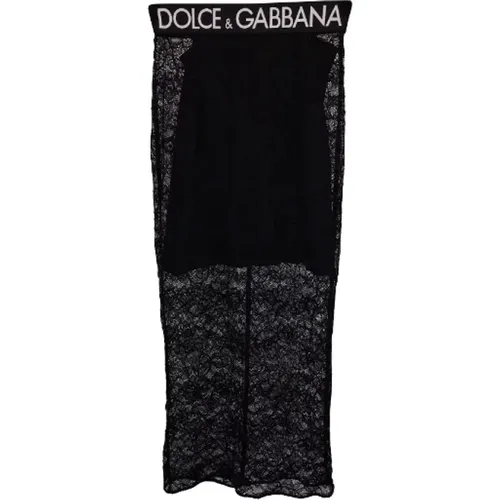 Fabric bottoms , female, Sizes: S - Dolce & Gabbana - Modalova