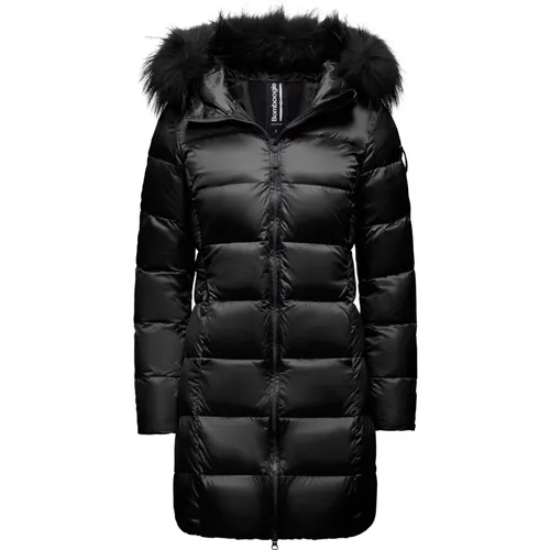 Womens Fur Hood Down Jacket , female, Sizes: XS, 3XL, M, XL, S, 2XL - BomBoogie - Modalova