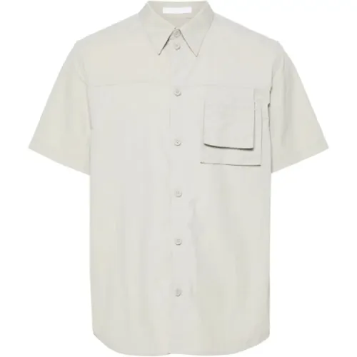 Stone Classic Shirt , male, Sizes: M, XL, L, XS, S - Helmut Lang - Modalova