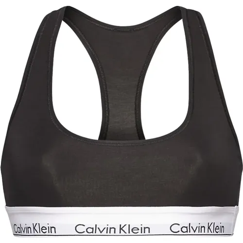 Stylish Cross-Back Sports Bralette , female, Sizes: L, M, S, XS - Calvin Klein - Modalova