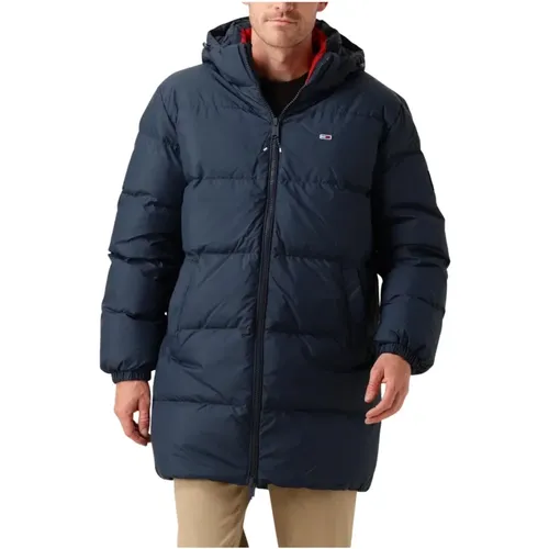 Essential Down Parka für Herren , Herren, Größe: S - Tommy Jeans - Modalova