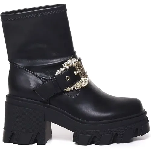 Stiefel , Damen, Größe: 36 EU - Versace Jeans Couture - Modalova