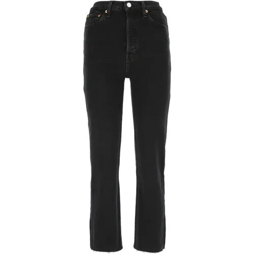 Gerades Jeans , Damen, Größe: W31 - Re/Done - Modalova
