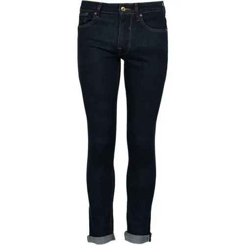 Mid-Rise Skinny Jeans mit Goldnähten - Guess - Modalova