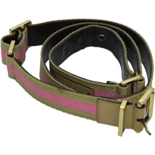 Pre-owned Fabric belts , female, Sizes: ONE SIZE - Gucci Vintage - Modalova