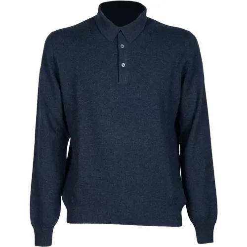 Melange Tennis Sweater , male, Sizes: 3XL - Gran Sasso - Modalova