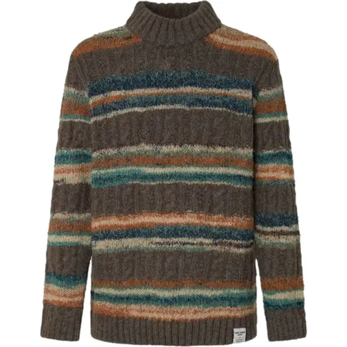 Gestreifter Clif Pullover für Männer - Pepe Jeans - Modalova