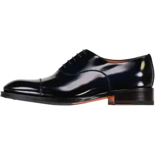 Business Shoes , male, Sizes: 6 UK, 7 1/2 UK, 6 1/2 UK - Santoni - Modalova
