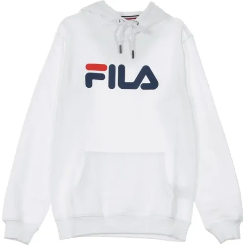 Helle Weiße Kangaroo Hoodie Herren , Herren, Größe: XS - Fila - Modalova