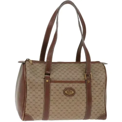 Pre-owned Canvas gucci-bags , female, Sizes: ONE SIZE - Gucci Vintage - Modalova