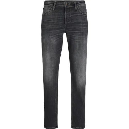 Bequeme Jeans mit tapered fit , Herren, Größe: W30 L32 - jack & jones - Modalova