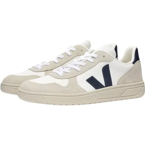 Umweltfreundliche Weiße Nautico Sneakers , Damen, Größe: 41 EU - Veja - Modalova