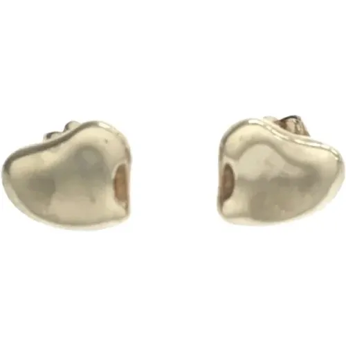 Pre-owned Silver earrings , female, Sizes: ONE SIZE - Tiffany & Co. Pre-owned - Modalova