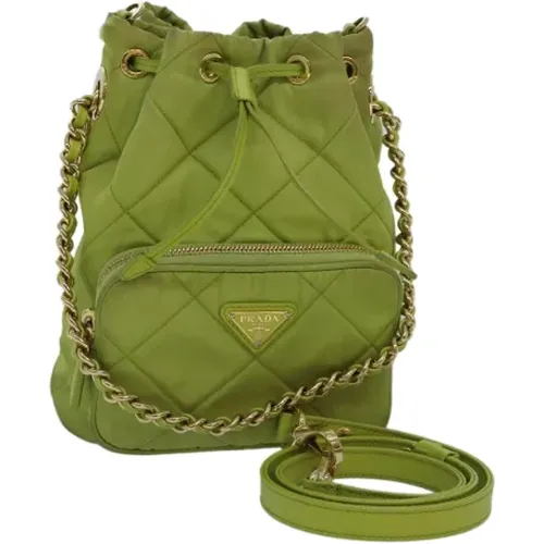 Pre-owned Nylon prada-bags , female, Sizes: ONE SIZE - Prada Vintage - Modalova